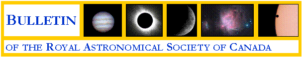 Bulletin of the RASC