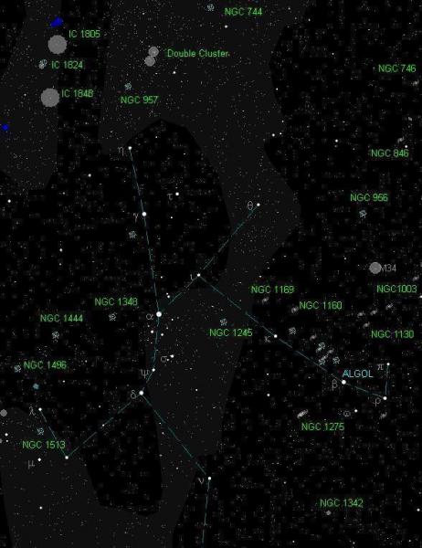 Chart of Perseus