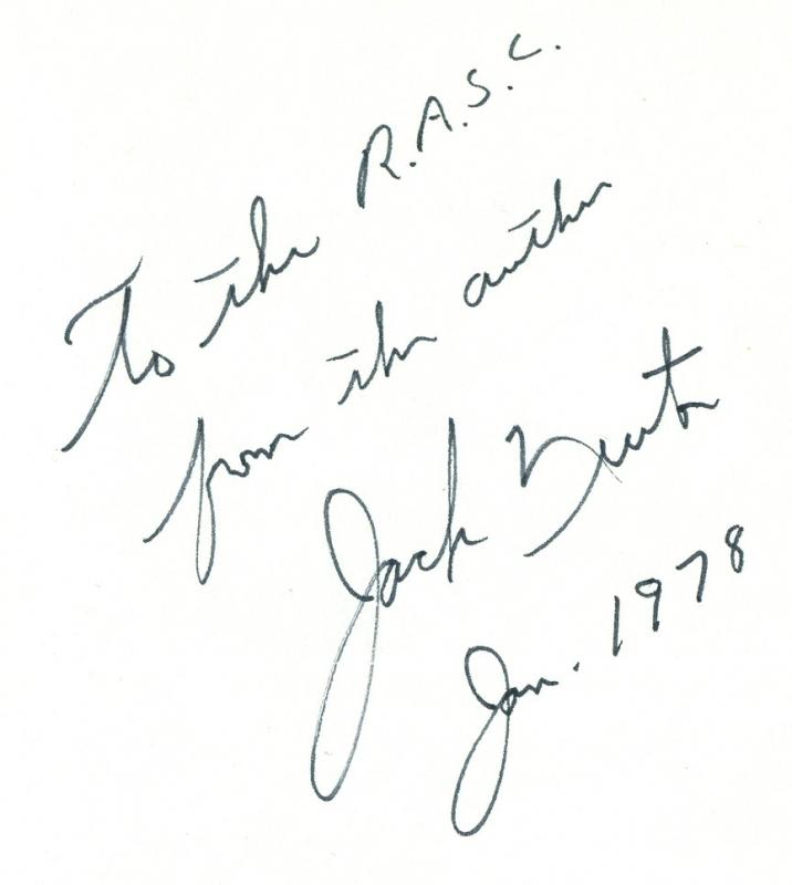 Jack Newton Autograph