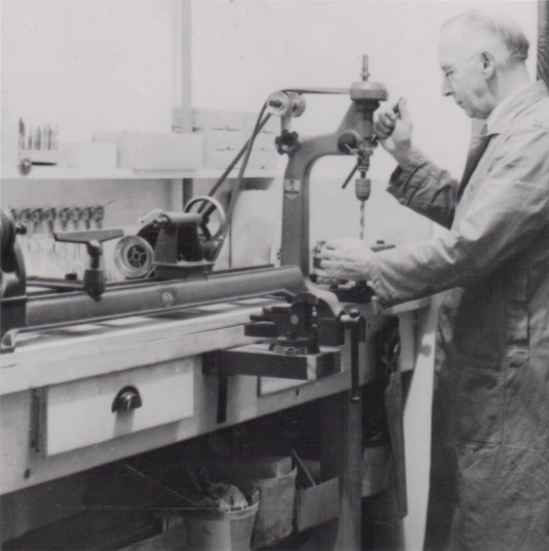 William Colgrove at work